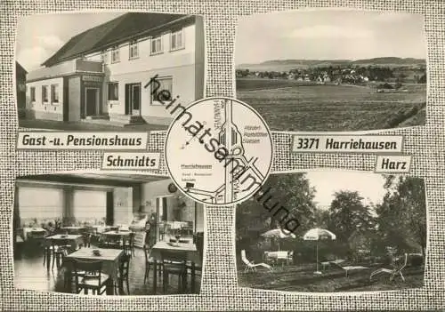 Harriehausen - Gast- und Pensionshaus Schmidts - Inhaber I. und M. Majewski - Foto-AK Grossformat - Verlag Photo Dierks