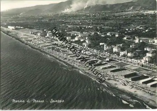 Marina di Massa - Spiaggia - Foto-Ansichtskarte - Ediz C.R.Z. Foto Bessi