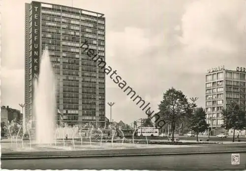 Berlin - Ernst-Reuter-Platz - Foto-AK Grossformat 60er Jahre - Verlag Klinke & Co. Berlin
