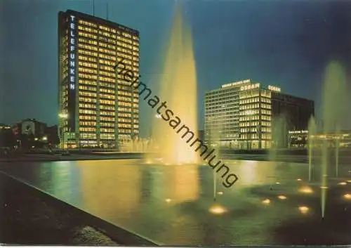 Berlin - Ernst-Reuter-Platz - AK Grossformat 60er Jahre - Verlag Hans Andres Berlin
