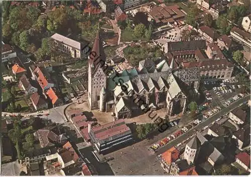 Paderborn - Flugaufnahme Rund um den Dom - Wolfg. Hans Klocke Verlag Paderborn