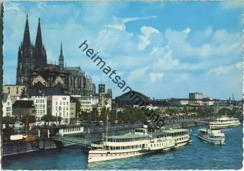 Köln - Fahrgastschiff - Verlag Krüger