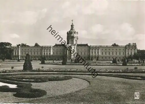 Berlin - Schloss Charlottenburg - Foto-Ansichtskarte Grossformat - Verlag Klinke & Co. Berlin