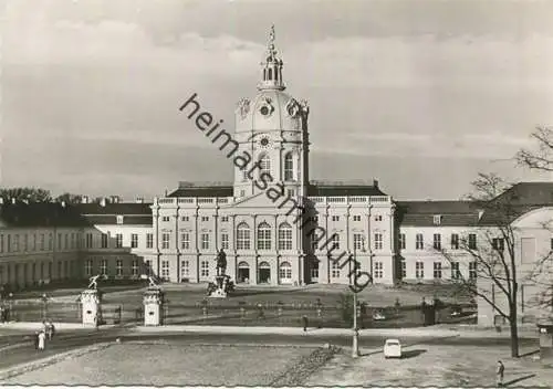 Berlin Schloss Charlottenburg - Foto-Ansichtskarte Grossformat - Verlag Herbert Maschke Berlin