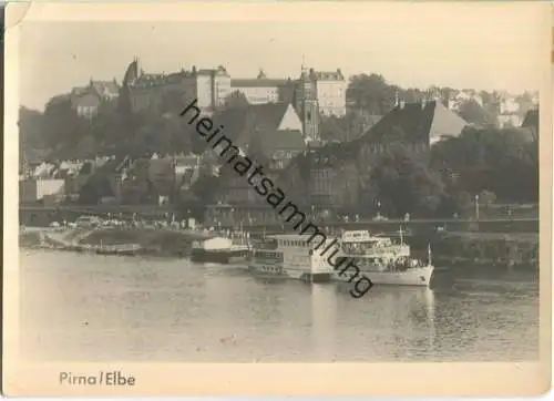 Pirna - Foto-Handabzug - Verlag Foto-Casper Langenhennersdorf