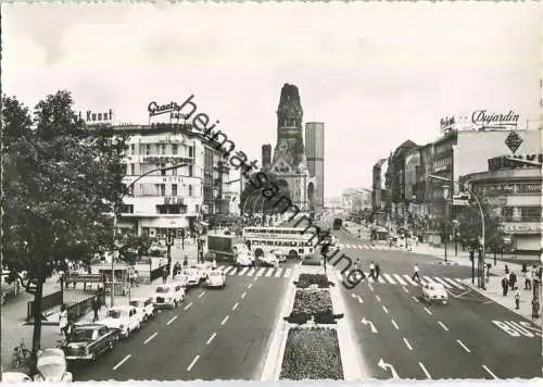 Berlin - Kurfürstendamm - Foto-Ansichtskarte - Verlag Gerd Huffert Berlin