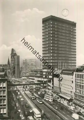 Berlin - Gedächtniskirche mit Europa-Center - Foto-AK Grossformat 60er Jahre - Verlag Klinke & Co. Berlin