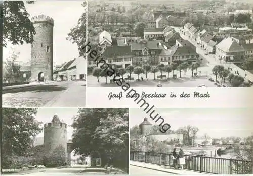 Beeskow - Münzturm - Luckauer Tor - Verlag Bild und Heimat Reichenbach