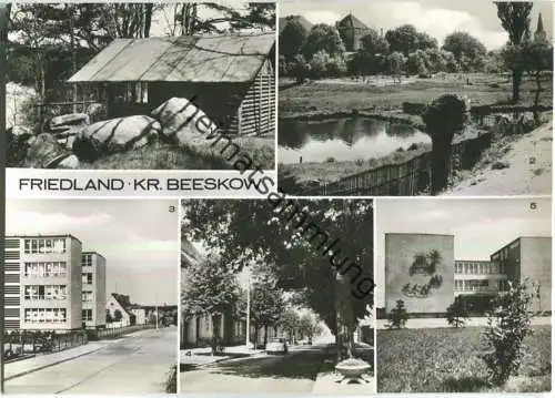 Friedland - Polytechnische Oberschule - Karl-Marx-Strasse - Verlag Bild und Heimat Reichenbach