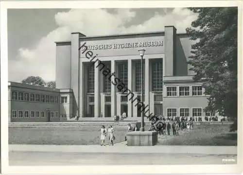 Deutsches Hygiene-Museum Dresden - Zentralinstitut für medizinische Aufklärung - Foto-Ansichtskarte