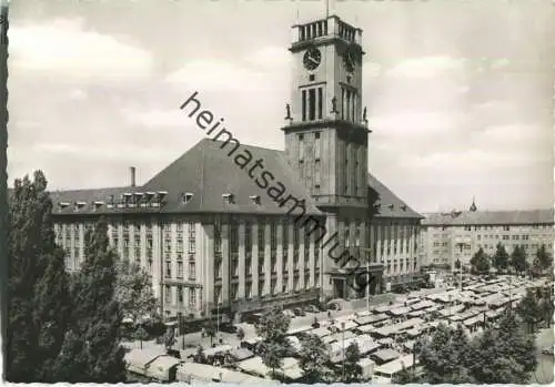 Berlin - Schöneberg - Rathaus - Foto-Ansichtskarte - Verlag S. Schatz Berlin