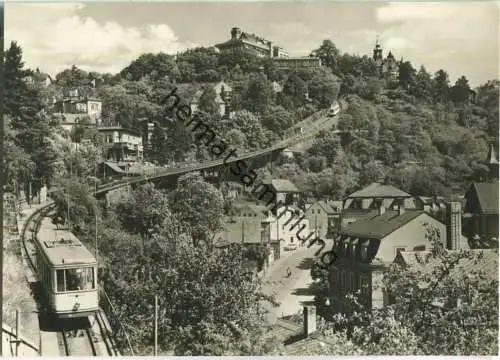 Dresden-Loschwitz - Blick zum Luisenhof - Foto-Ansichtskarte - VEB Bild und Heimat Reichenbach