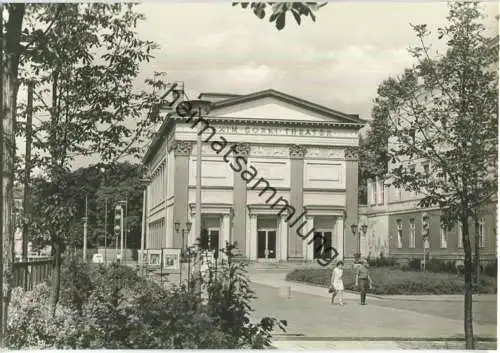 Berlin - Maxim-Gorki-Theater - Foto-Ansichtskarte - VEB Bild und Heimat Reichenbach