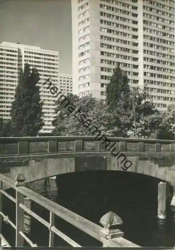 Berlin - Fischerinsel - Foto-Ansichtskarte - Planet-Verlag Berlin