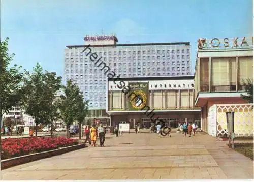 Berlin - Interhotel Berolina und Kino International - VEB Bild und Heimat Reichenbach