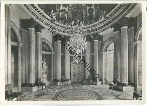 Potsdam - Schloss Sanssouci - Marmorsaal - Foto-Ansichtskarte