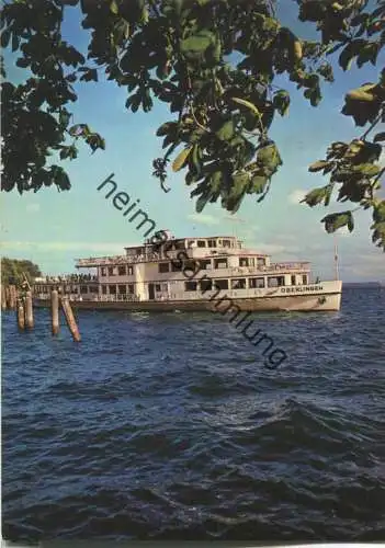 Fahrgastschiff Überlingen der Bodenseeflotte - Verlag Karl Alber Freiburg