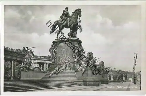 Berlin - Nationaldenkmal - Foto-Ansichtskarte