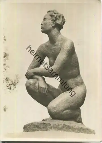 Kauernde - Georg Kolbe - Marburg Garten des Jubiläumsbaues - Verlag Kunstgeschichtliches Seminar Marburg