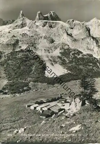 Obere Spora Alpe bei der Lindauer Hütte - Foto-Ansichtskarte - Verlag Foto Rhomberg Dornbirn