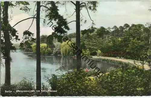 Berlin - Uferpromenade am Schlachtensee - Verlag Herbert Meyerheim Berlin