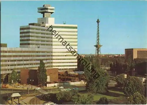 Berlin - Theodor-Heuss-Platz mit SFB Gebäude - Andres + Co. Verlag Berlin