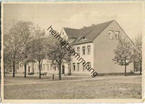 Zossen - Truppen-Übungsplatz - Mannschaftsgebäude - Stempel Zossen Übungsplatz - AK Großformat