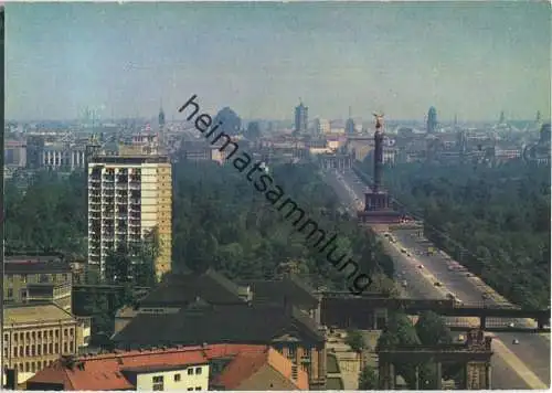 Berlin Panorama mit Tiergarten - Verlag Herbert Maschke Berlin