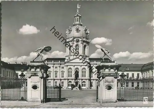 Berlin-Charlottenburg - Schloss - Foto-Ansichtskarte - Verlag Klinke & Co. Berlin 50er Jahre