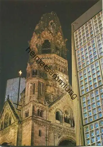 Berlin - Kaiser-Wilhelm-Gedächtniskirche - Verlag Schöning & Co. + Gebrüder Schmidt Berlin