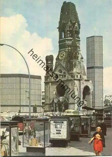 Berlin - Kaiser-Wilhelm-Gedächtniskirche - Hans Andres Verlag Berlin