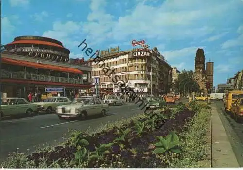 Berlin - Kurfürstendamm mit Cafe Kranzler - Verlag Krüger