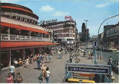 Berlin - Kurfürstendamm mit Cafe Kranzler - Verlag Krüger