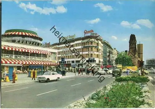 Berlin - Kurfürstendamm mit Cafe Kranzler - Verlag Krüger