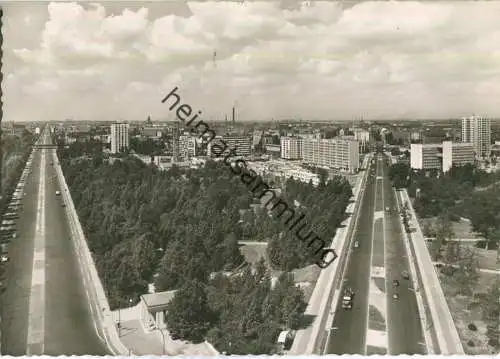 Berlin - Blick von der Siegessäule auf das Hansaviertel - Foto-Ansichtskarte - Hans Andres Verlag Berlin