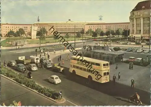 Berlin - Platz der Luftbrücke - BVG Bus - Hans Andres Verlag Berlin