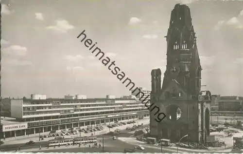 Berlin - Kaiser Wilhelm Gedächtniskirche - Foto-Ansichtskarte - Verlag Horst Vetter Berlin