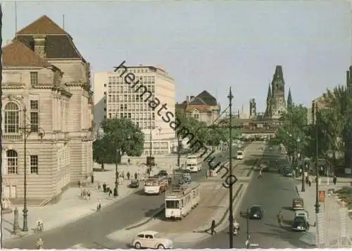 Berlin - Hardenbergstrasse - Bus - Strassenbahn - Hans Andres Verlag Berlin