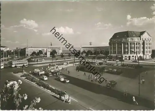 Berlin - Platz der Luftbrücke - Foto-Ansichtskarte - Hans Andres-Verlag Berlin