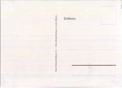 Birken am Hang - Karl-Kühnle-Postkarte 54 - Karl Rohm Verlag Lorch 30er Jahre