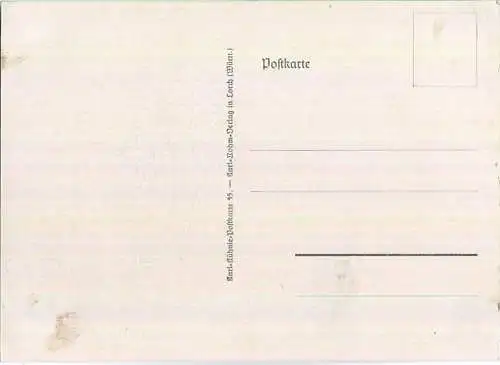 Im stillen Kämmerlein - Karl-Kühnle-Postkarte 55 - Karl Rohm Verlag Lorch 30er Jahre