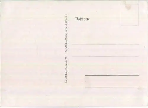 Schmetterling - Karl-Kühnle-Postkarte 70 - Karl Rohm Verlag Lorch 30er Jahre