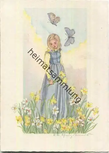Schmetterlinge - Schwarz-Torinus-Karte 979 - Kunstverlag Georg Michel Nürnberg-Ost 40er Jahre