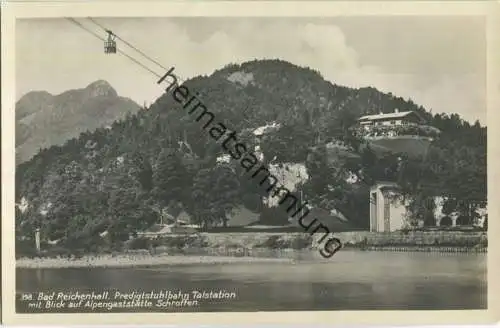 Bad Reichenhall - Talstation - Predigtstuhlbahn - Verlag Martin Herpich München