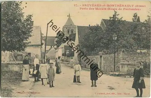 Bruyeres-et-Montberault - Feldpost