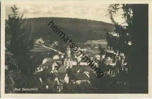 Bad Salzschlirf - Foto-AK 20er Jahre - Verlag Bruno Hansmann Kassel