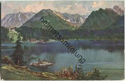 Freibergsee bei Oberstdorf - Verlag Gebr. Metz Tübingen