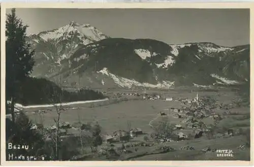 Bezau - Foto-Ansichtskarte 20er Jahre - Verlag Fritz jr. Bregenz