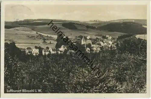 Kierspe - Rönsahl - Foto-AK - Verlag Walter Crone Rönshl