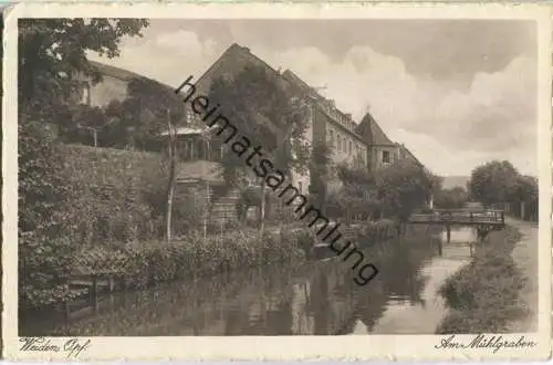 Weiden - Mühlgraben - Verlag Hubert Schlegl Weiden